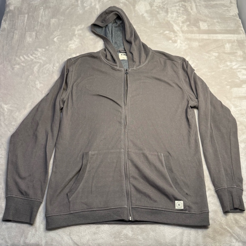 Linksoul Hoodie Double Knit Sweatshirt Jacket Full Zip hoodie‎ large
